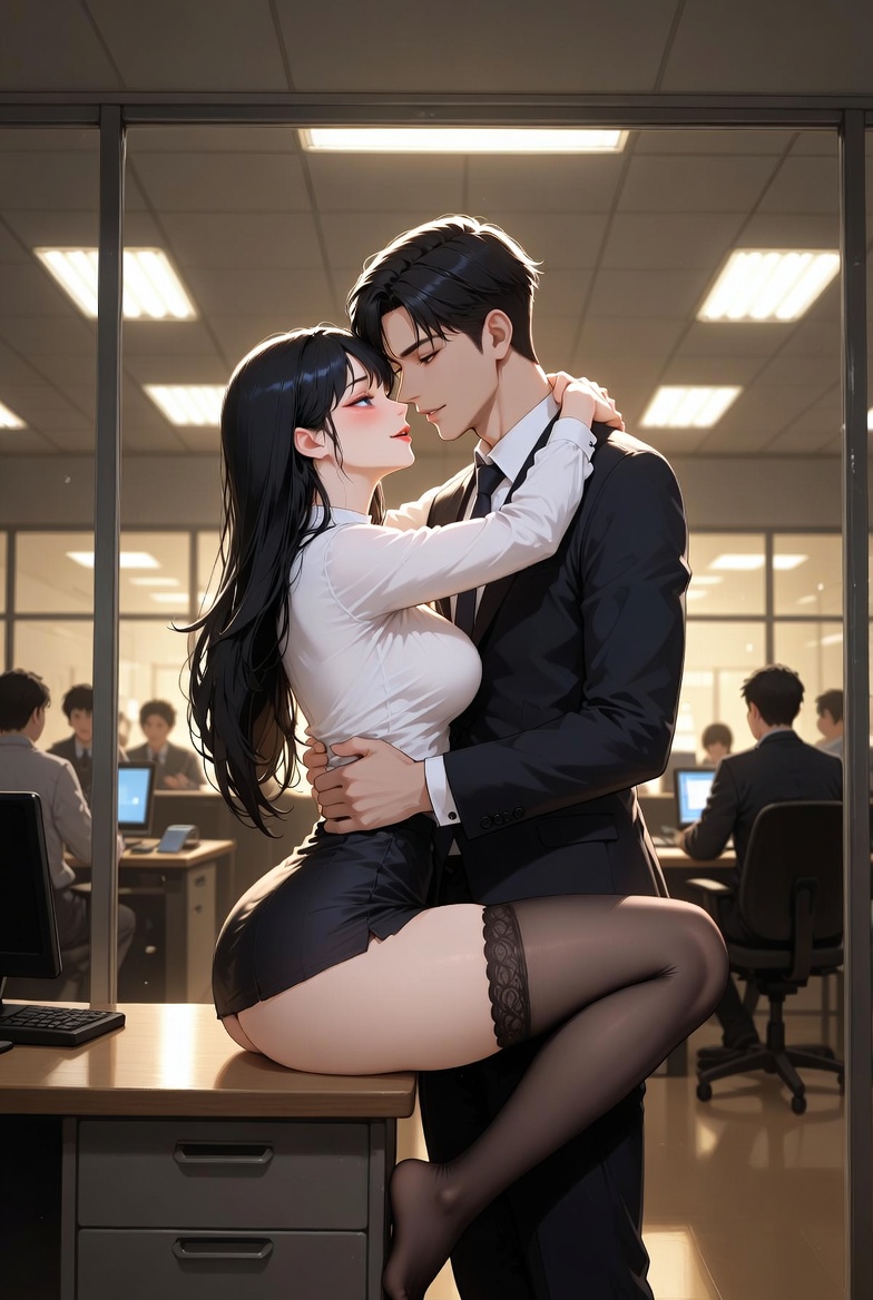 《《丝袜办公室的欲火禁恋》》小说封面