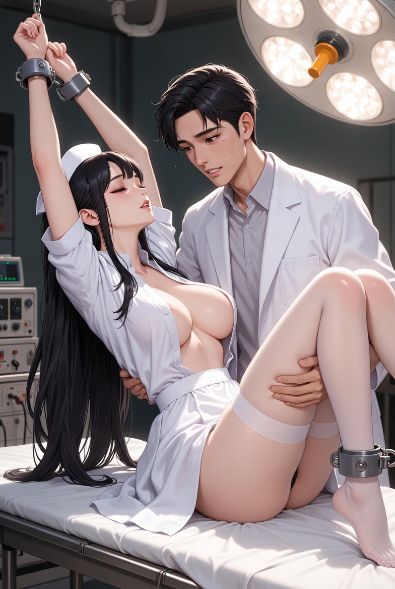 《《白大褂下的禁忌激情》》小说封面