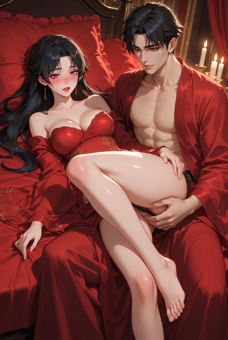 《《新婚蜜欲：娇妻的身体完全属于我》》小说封面