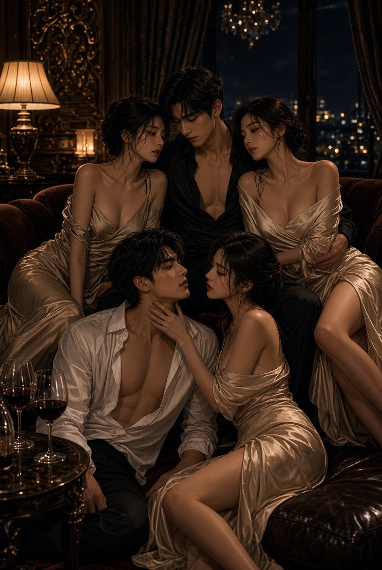 《《群像欲望：交织的夜晚》》小说封面